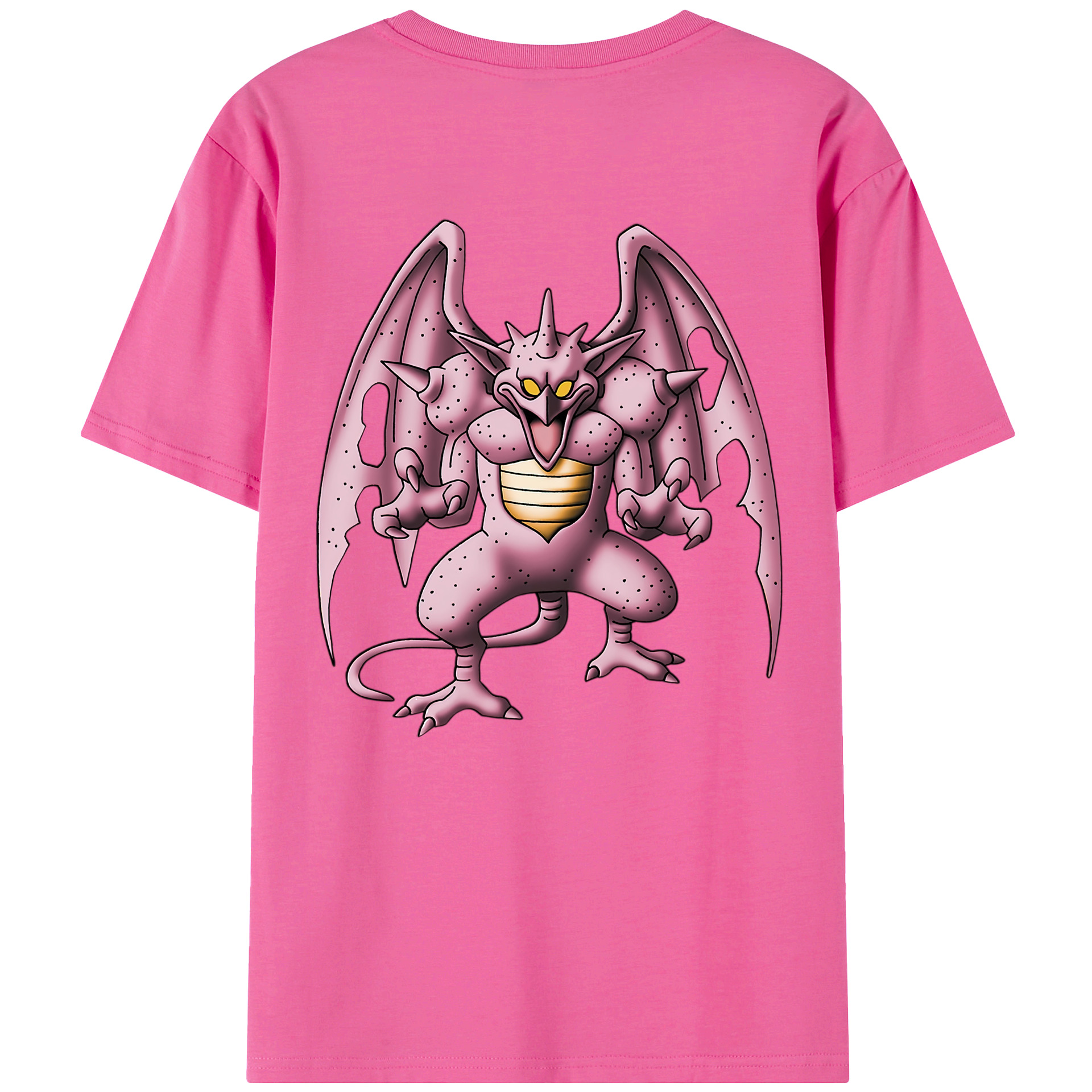 （画像用） ドラゴンクエスト Doragon Kuesuto Dragon Quest レディース半袖Tシャツ(バックプリント)